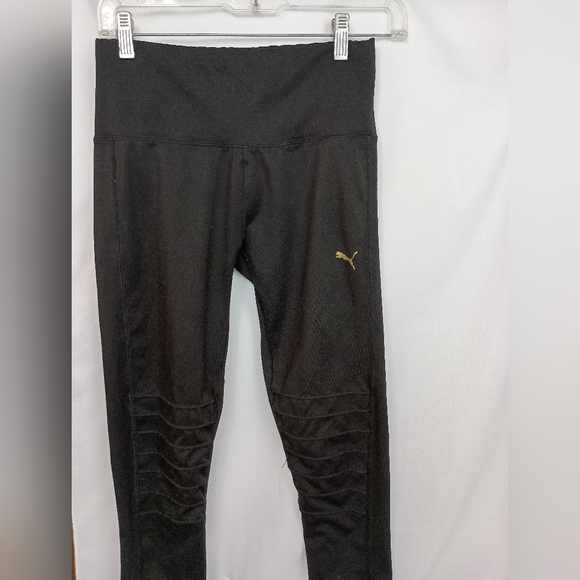 2/$30 Puma Black Casual Athletic Apparel with White Logo (#796) - Picture 1 of 6